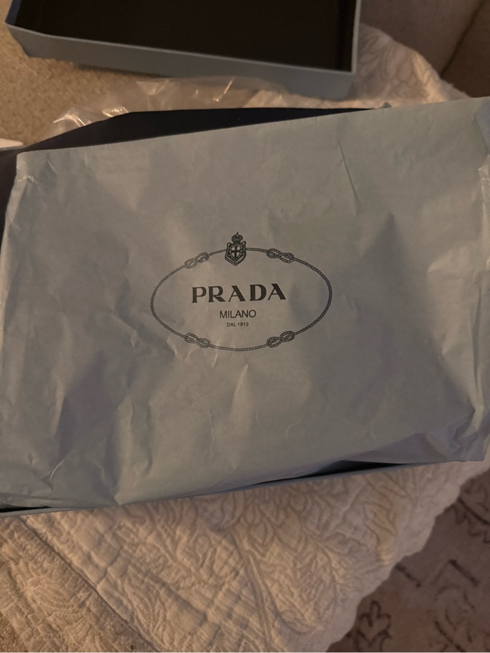 Prada Black Patent Lace-Up Chunky Boots - Picture 13 of 14